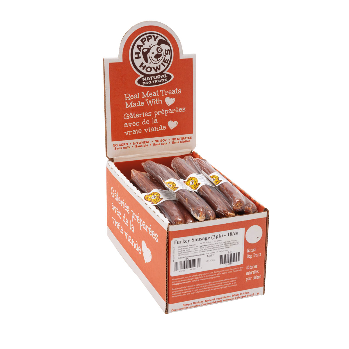 bulk turkey sausage box